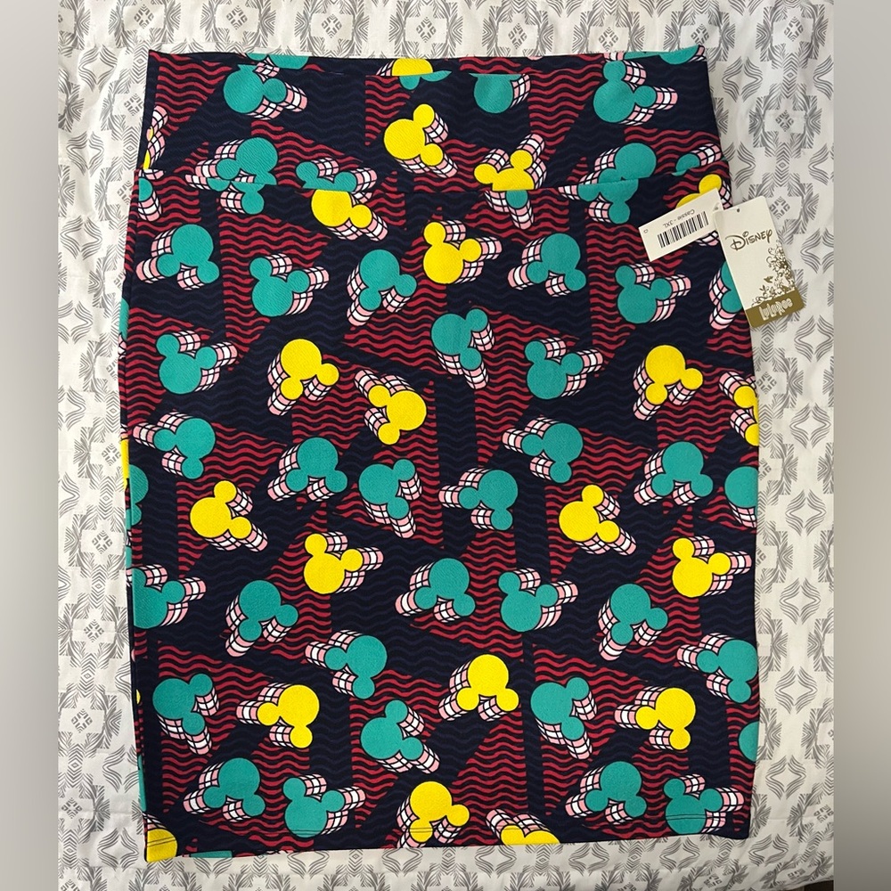 Disney Lularoe Cassie pencil skirt